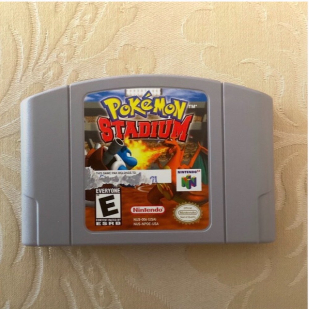 Pokemon Stadium Nintendo 64 Game Pak Authentic